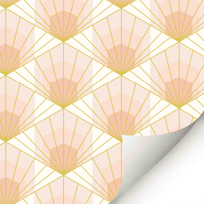 Deco Hex Wallpaper - Peel and Stick Wallpaper - Fall Flat Panels