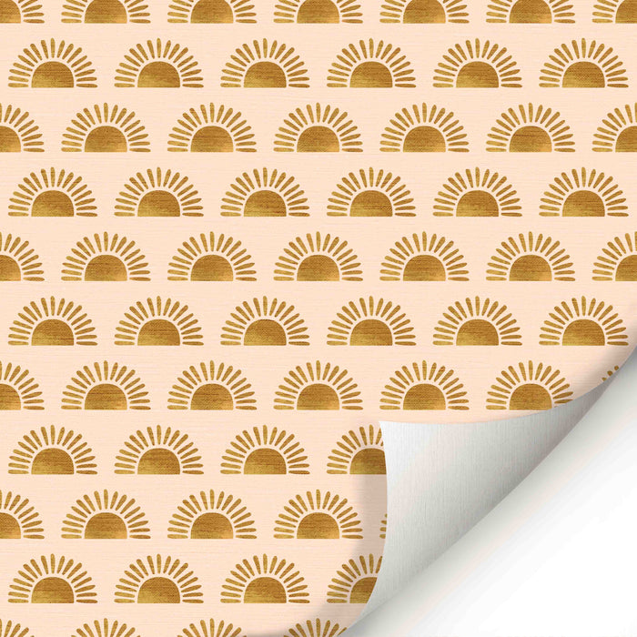 Desert Sun Wallpaper - Peel and Stick Wallpaper - Fall Flat Panels