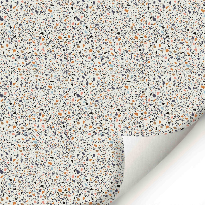 Terrazzo Tile SMALL Wallpaper - Peel and Stick Wallpaper - Fall Flat Panels