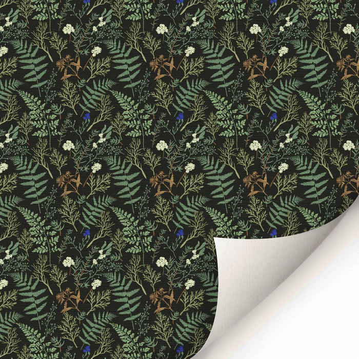 Vintage Fern Wallpaper - Peel and Stick Wallpaper - Fall Flat Panels