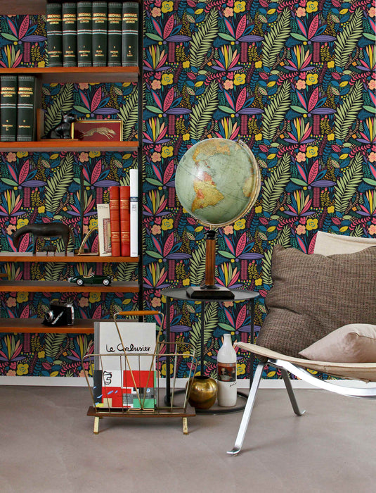 Rainforest Dreams Wallpaper - Peel and Stick Wallpaper - Fall Flat Panels