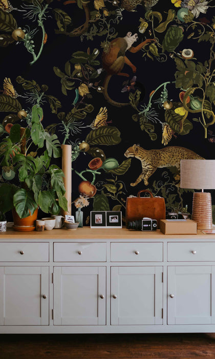 Secret Garden Wallpaper - Peel and Stick Wallpaper - Fall Flat Panels