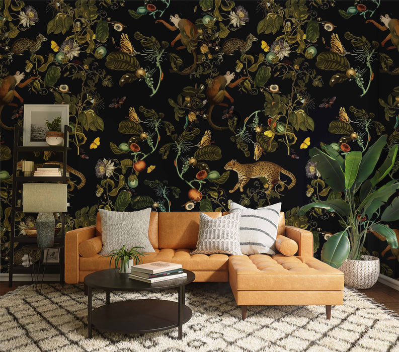 Secret Garden Wallpaper - Peel and Stick Wallpaper - Fall Flat Panels