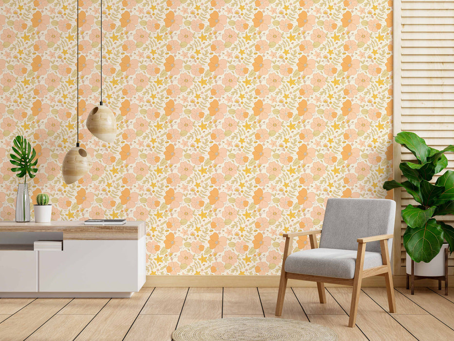 Alisa Galitsyna Nostalgic Bloom Removable Wallpaper  Urban Outfitters  Canada