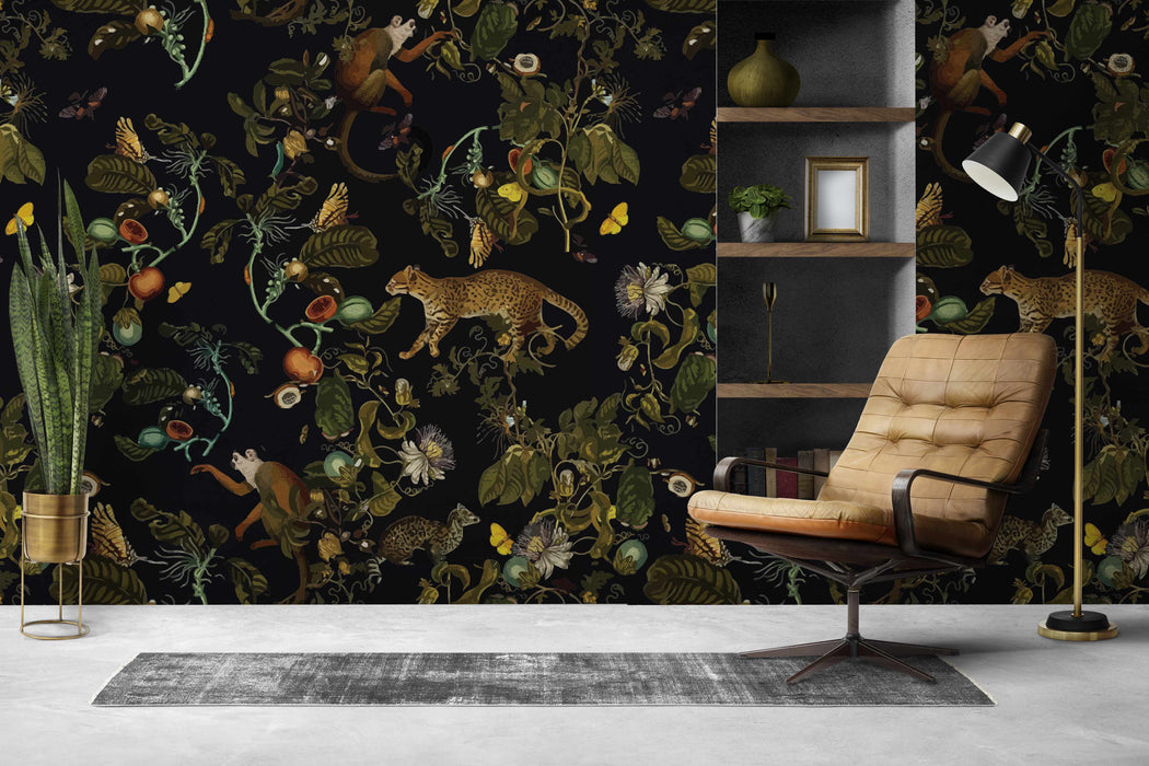 Secret Garden Wallpaper - Peel and Stick Wallpaper - Fall Flat Panels