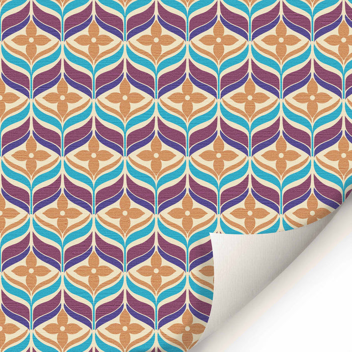 Goochi Leaf Wallpaper SMALL - Peel and Stick Wallpaper - Fall Flat Easy Canvas Panels
